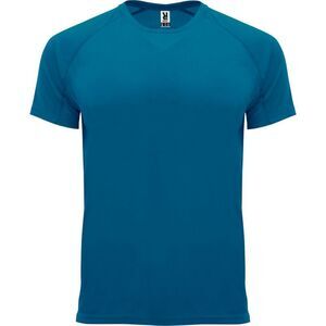 Roly Mens Bahrain Short-Sleeved Sports T-Shirt / Moonlight Blue